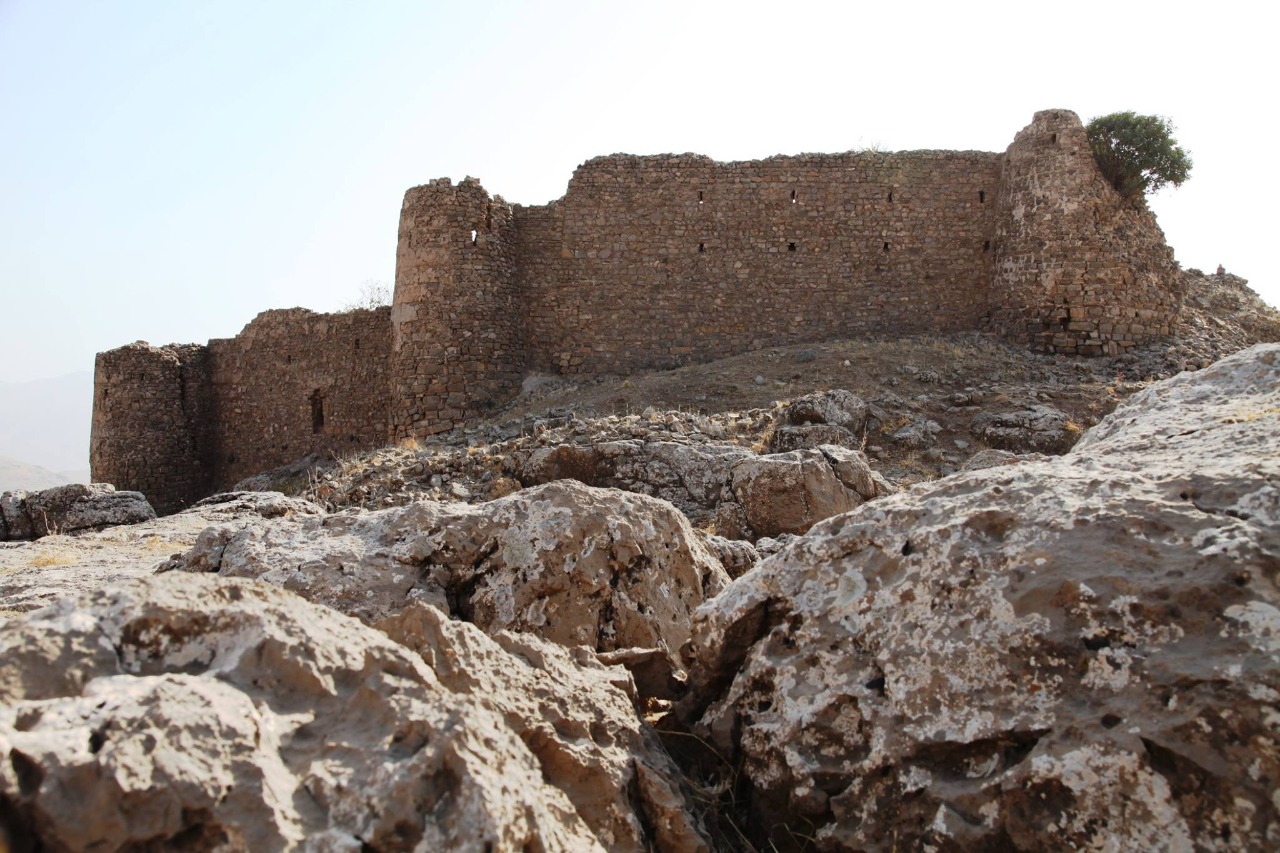 Srochik Castle in the Barzinja subdistrict’s Moryas village northeast of Sulaimani city (Photo: Goran Sabah Ghafour)